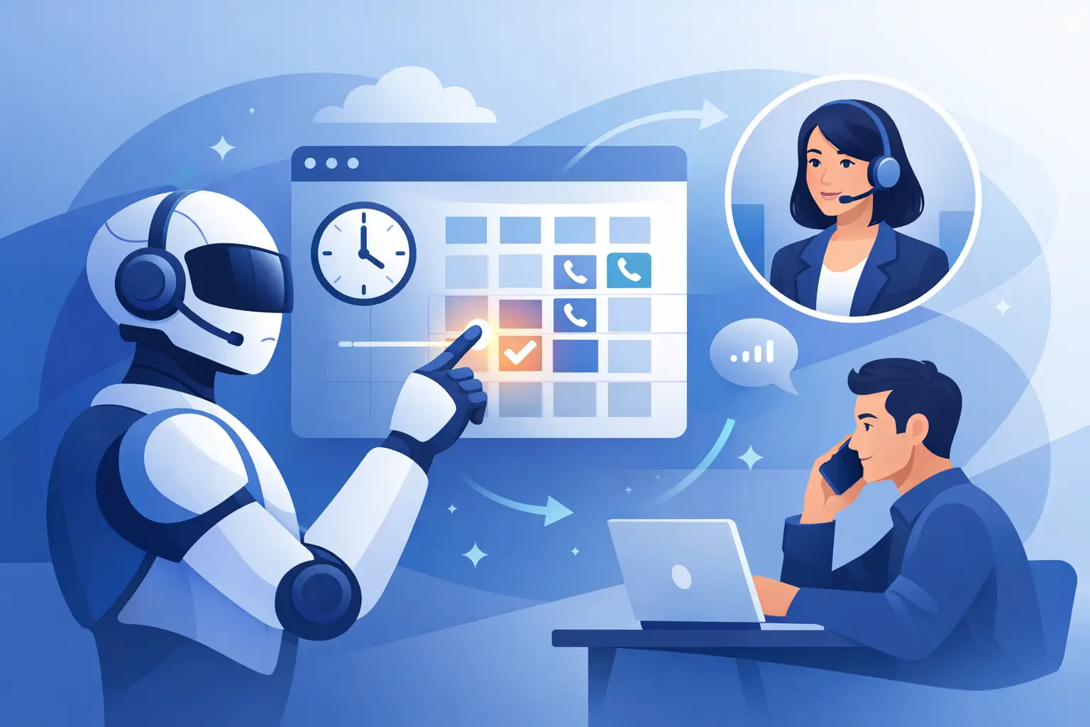 How to Schedule Calls With AI Without Delays