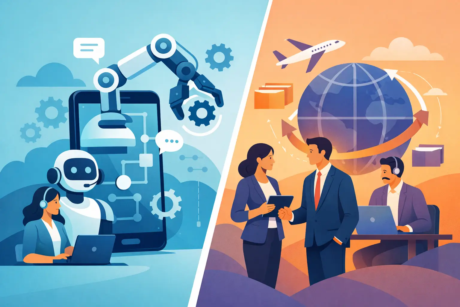 Phone Automation vs Outsourcing for Growth